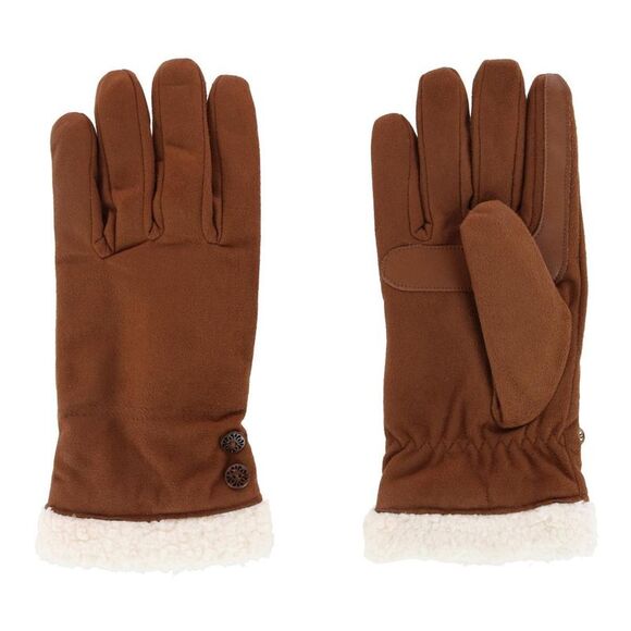 Isotoner Women's Microfiber Winter Glove with Button Detail - Picture 2 of 4